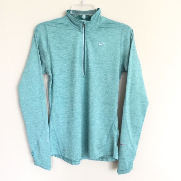 Nike Tops - NIKE Dri-Fit Element Zip Running Pullover Small